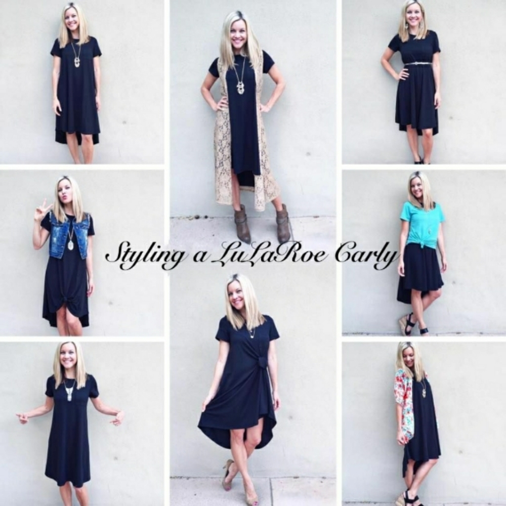 Carly High- Low Swing Dress by LulaRoe - Picture 8 of 8